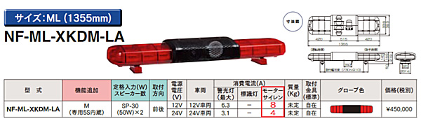 大阪サイレン モーターサイレン 24V4A